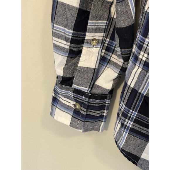 Pendleton Men’s Blue Plaid Button Up Shirt Sz‎ M - Picture 6 of 9